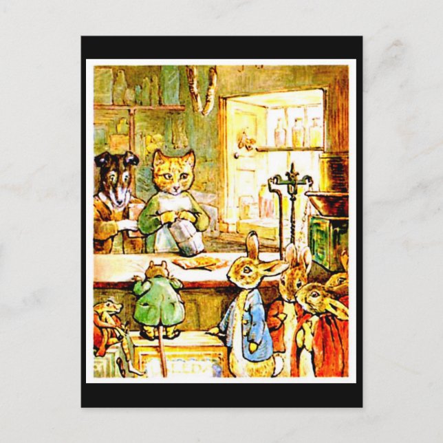 Postcard-Kids Art-Beatrix Potter 10 Postkarte (Vorderseite)