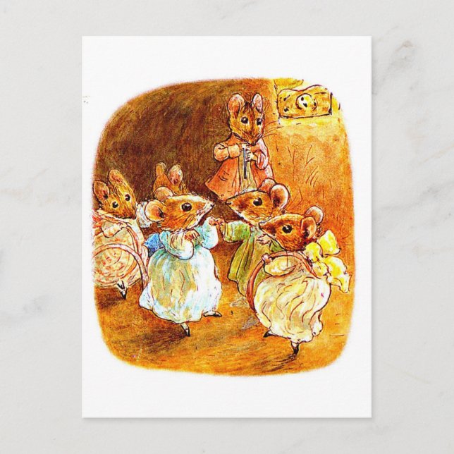 Postcard-Kids Art-Beatrix Potter 7 Postkarte (Vorderseite)