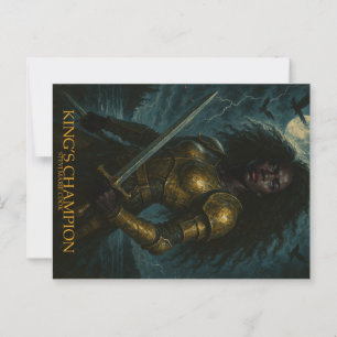 Postcard Kings Champion Tonya Postkarte