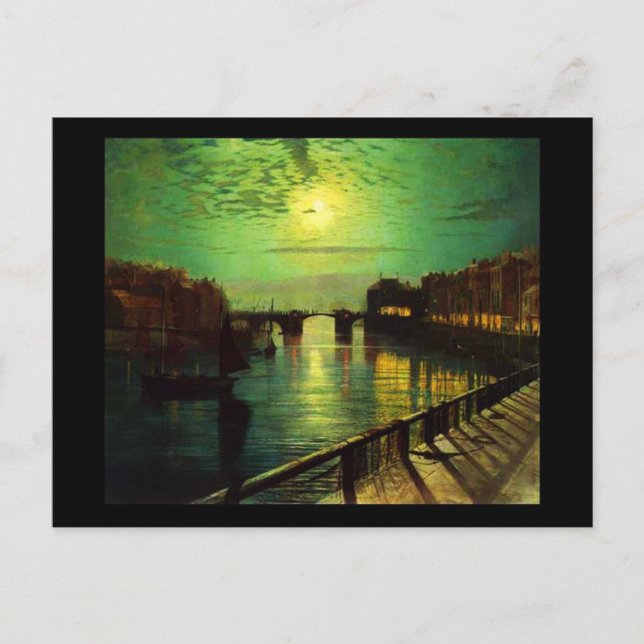 Postcard-Klassik/Vintag-Grimshaw 3 Postkarte (Vorderseite)