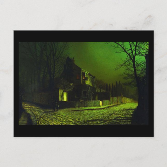 Postcard-Klassik/Vintag-Grimshaw 8 Postkarte (Vorderseite)
