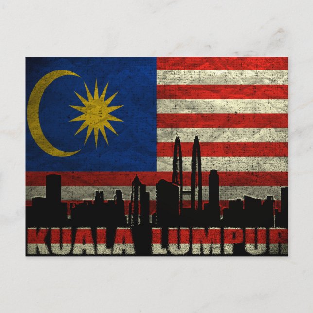 Postcard Kuala Lumpur Postkarte (Vorderseite)