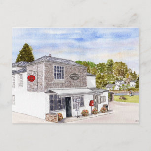 Postcard "Lerryn River Store" Postkarte