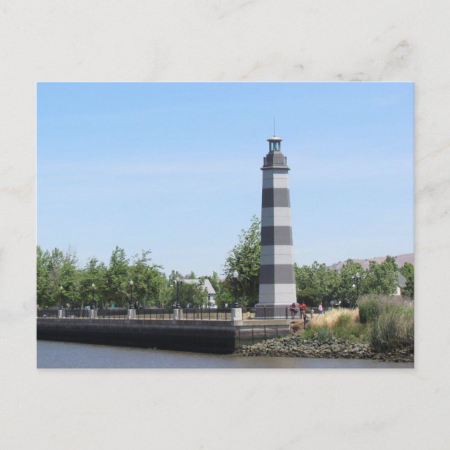 Postcard - Leuchtturm - Suisun - Kalifornien Postkarte (Vorderseite)