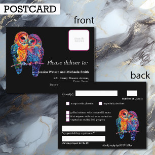 Postcard LGBTQ+ Love simple Budget Ewige Einheit Postkarte