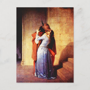 Postcard-Liebe Art-Hayez Postkarte