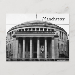 Postcard Manchester Central Library Postkarte