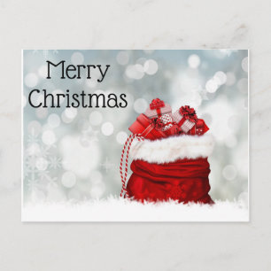 Postcard-Merry-Christmas Feiertagspostkarte