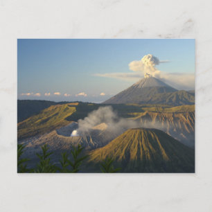 Postcard Mount Bromo, Java, Indonesien Postkarte