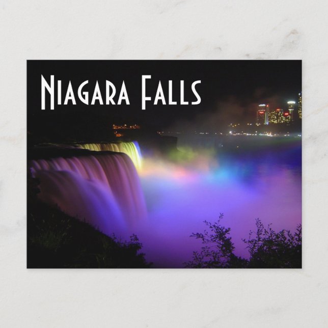 Postcard/Niagara Falls Postkarte (Vorderseite)
