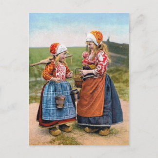 POSTCARD Niederländische Schwestern können nicht a Postkarte