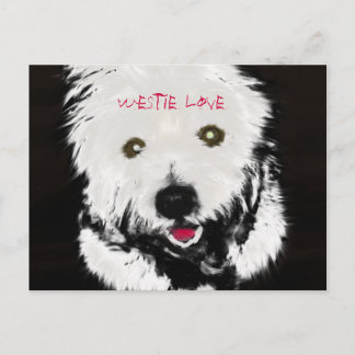 Postcard of West Highland Terrier Postkarte