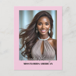 Postcard Pageant Essentials Autograph Fotokarte Postkarte