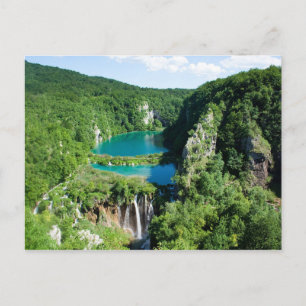 Postcard Plitvice Lakes National Park, Croatia Postkarte