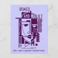 Postcard Promo Shakespeare Romeo & Julia Play PC
