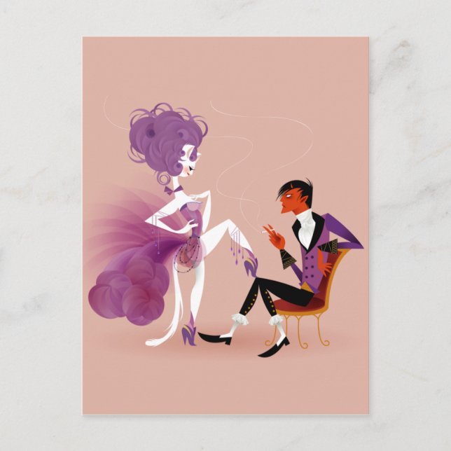 Postcard Pussycat & Devil Ep1 Postkarte (Vorderseite)