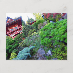 Postcard San Francisco Japanischer Teegarten Postkarte