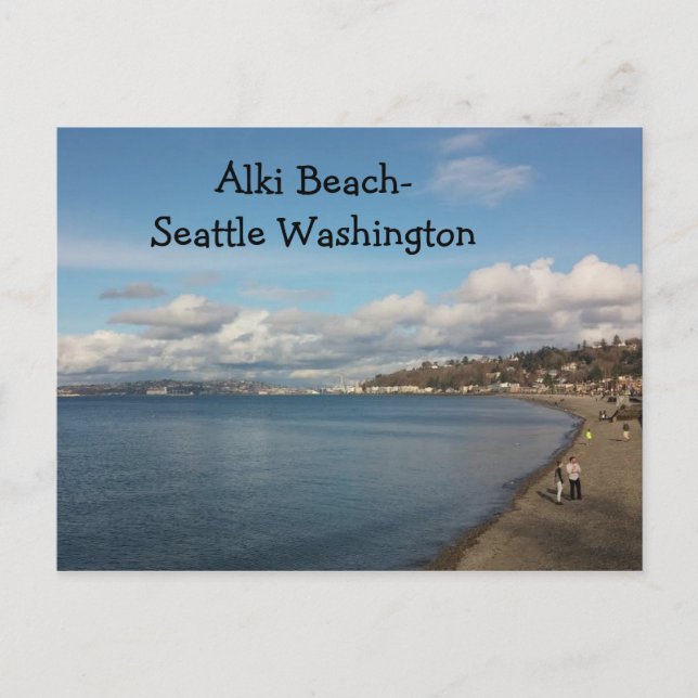 Postcard - Seattle Washington Postkarte (Vorderseite)