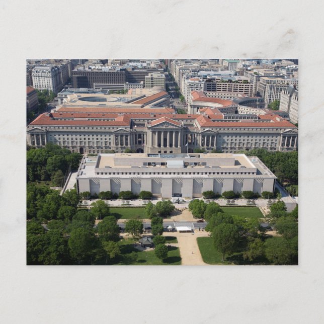 Postcard Smithsonian, Washington D.C. Postkarte (Vorderseite)