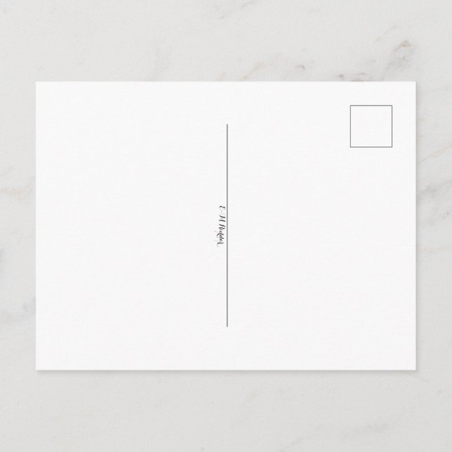 Postcard Soluppgång Postkarte (Rückseite)
