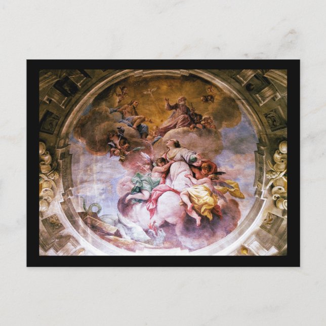 Postcard - St. Margherita of Antioch, Florence IT. Postkarte (Vorderseite)