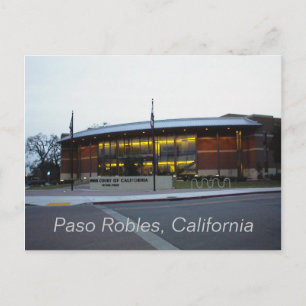 Postcard: Superior Court, Paso Robles, Kalifornien Postkarte