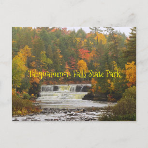 Postcard, Tahquamenon Falls Staat Park, Michigan Postkarte