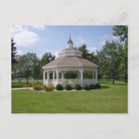 Postcard - Tipton Indiana Gazebo