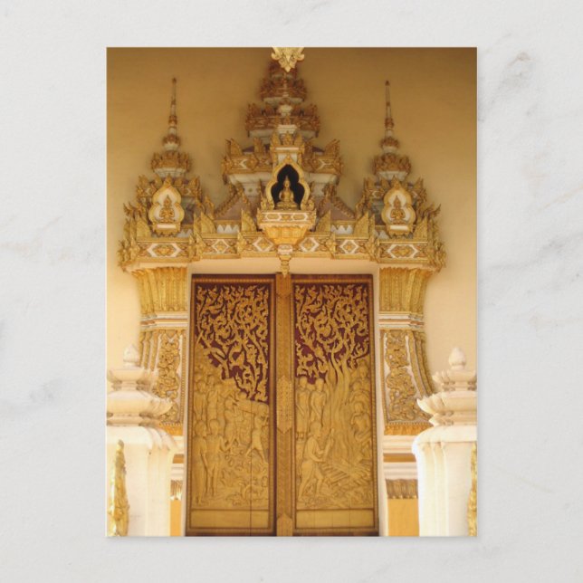 Postcard Vientiane Laos Postkarte (Vorderseite)