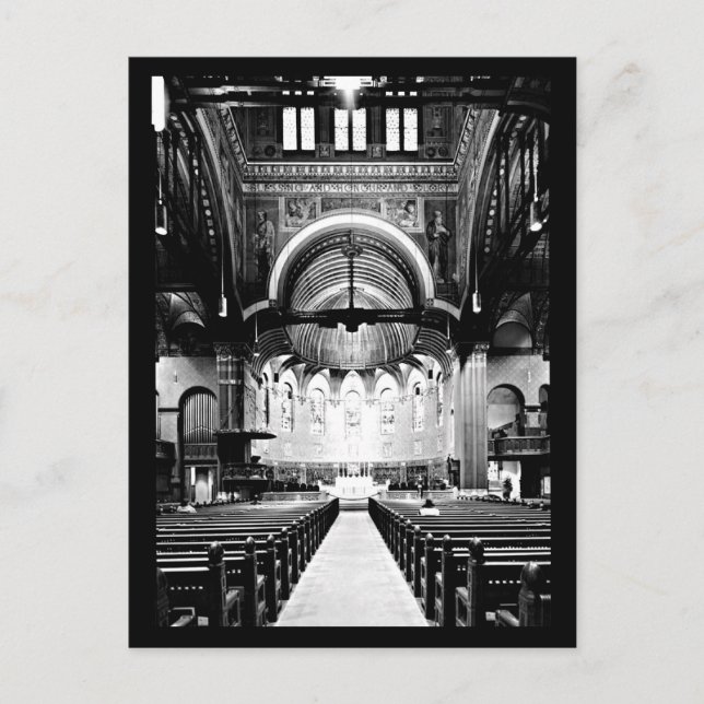 Postcard-Vintage Boston-Fotografie 5 Postkarte (Vorderseite)