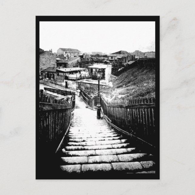 Postcard-Vintage Fotografie-Eugène Atget 25 Postkarte (Vorderseite)