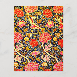 Postcard-Vintage Stoffe/Mode-William Morris 17 Postkarte