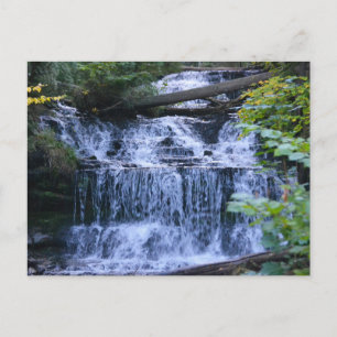 Postcard/Wagner Falls Michigan Postkarte