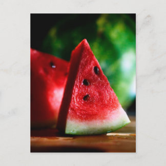 POSTCARD WATERMELON SLICE POSTKARTE