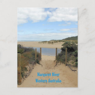 POSTCARD - Western Margaret-Fluss Australien Postkarte