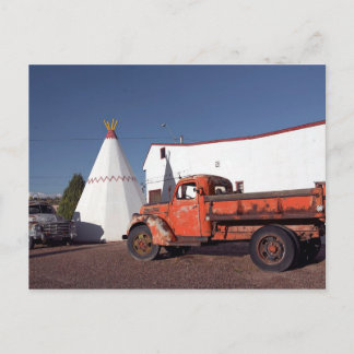 Postcard Wigwam Motel Holbrook Arizona Postkarte