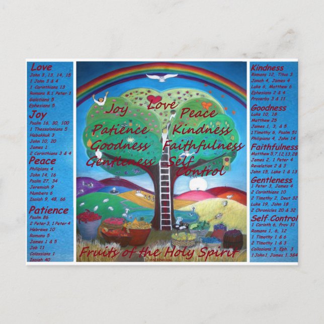 Postcards Fruit of the Spirit Postkarte (Vorderseite)