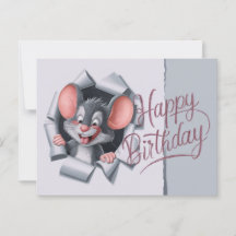 Postcards Happy Birthday Maus 09