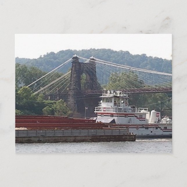 Postcards postcard Wheeling, West Virginia Postkarte (Vorderseite)