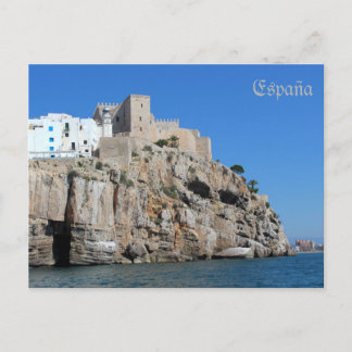 Postcastillo de Peñíscola en Castellón Postkarte