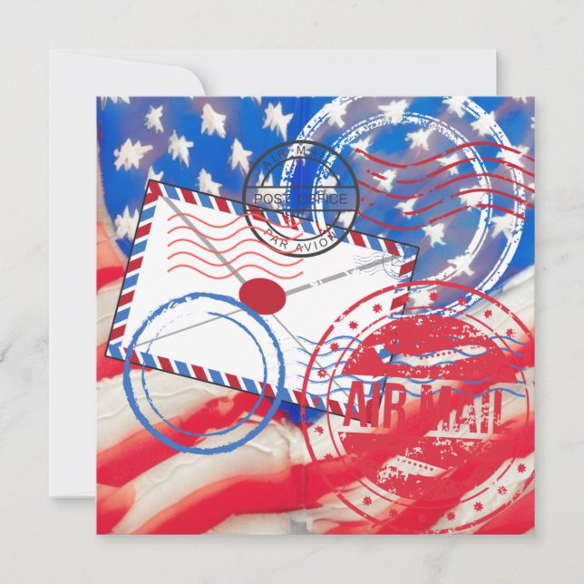 Postdienst Feiertagskarte (Vorderseite)