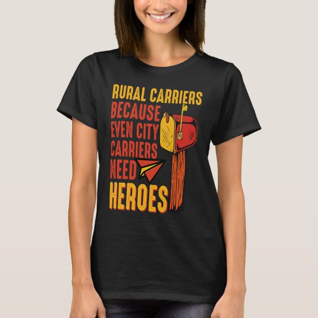 Postdienst Postman Postman Posta T-Shirt (Vorderseite)