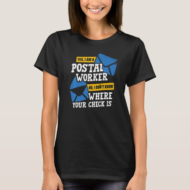 Postdienst Postman Premium T-Shirt (Vorderseite)