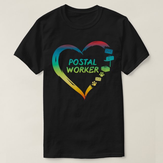 Postdienst T-Shirt (Design vorne)