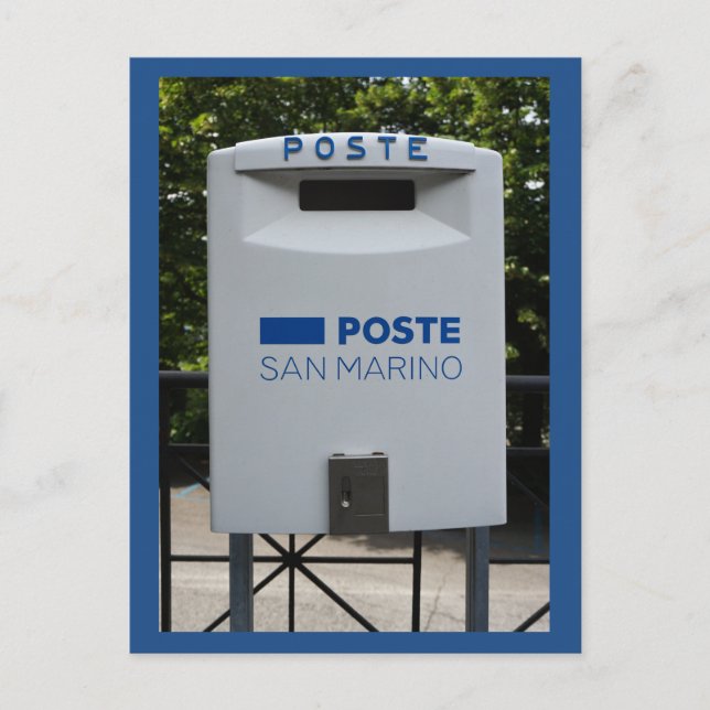 Poste San Marino Postkarte (Vorderseite)