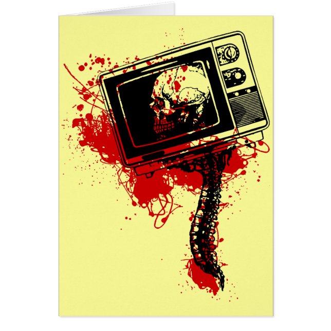 POSTE TV MORT (Devant)