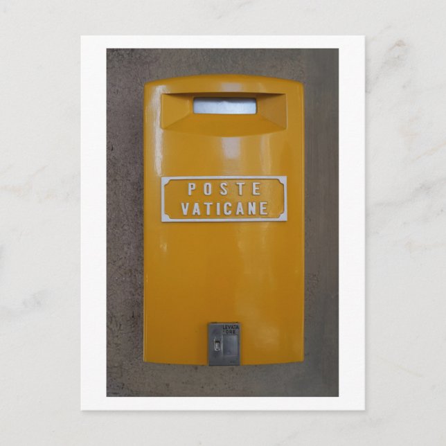 Poste Vaticane Postkarte (Vorderseite)