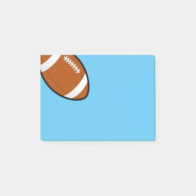 Posten-es-Anmerkung-Fußball Post-it Klebezettel (Vorderseite)