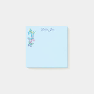 Posten-es-Anmerkung-Schmetterlinge Post-it Klebezettel