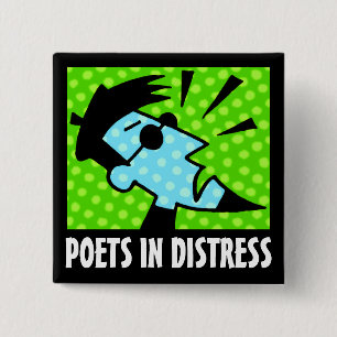 POSTEN IN DISTRESS DADDY COOLE SCHALTFLÄCHE BUTTON